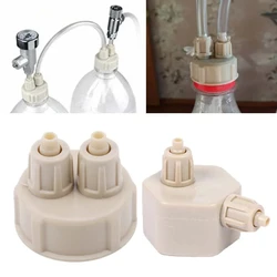 Sistema CO2 para acuario: difusor artesanal con válvula y tapa
