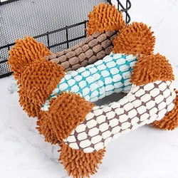 Juguete dental peluche para perros – Limpia dientes mientras juega