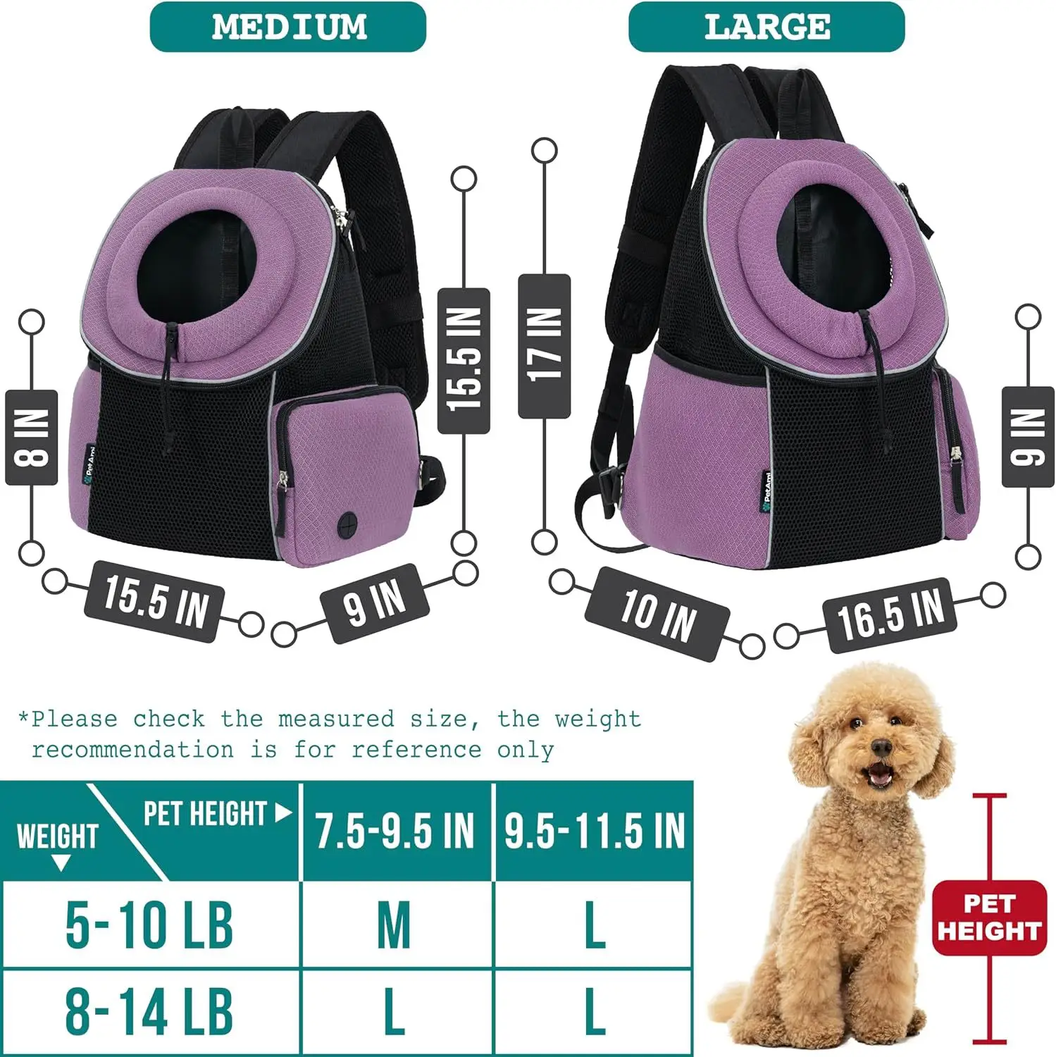 Exposed Pet Chest Bag Double Shoulder Pet Bag Portable Breathable Cat Chest Backpack Cat Bag Supplies - imagen 3