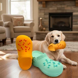 Juguete masticable de goma zapatilla para perros – Limpieza dental