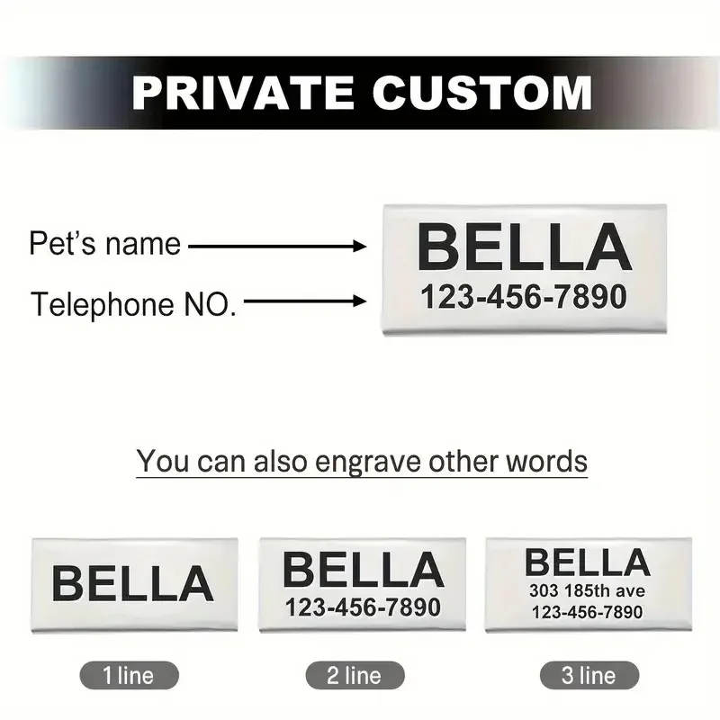 Collar personalizado para perro y gato, Collar para mascotas con estrellas y luna de Color dorado con campana y etiqueta de nombre de mascota grabada, hebilla de seguridad reflectante - imagen 5