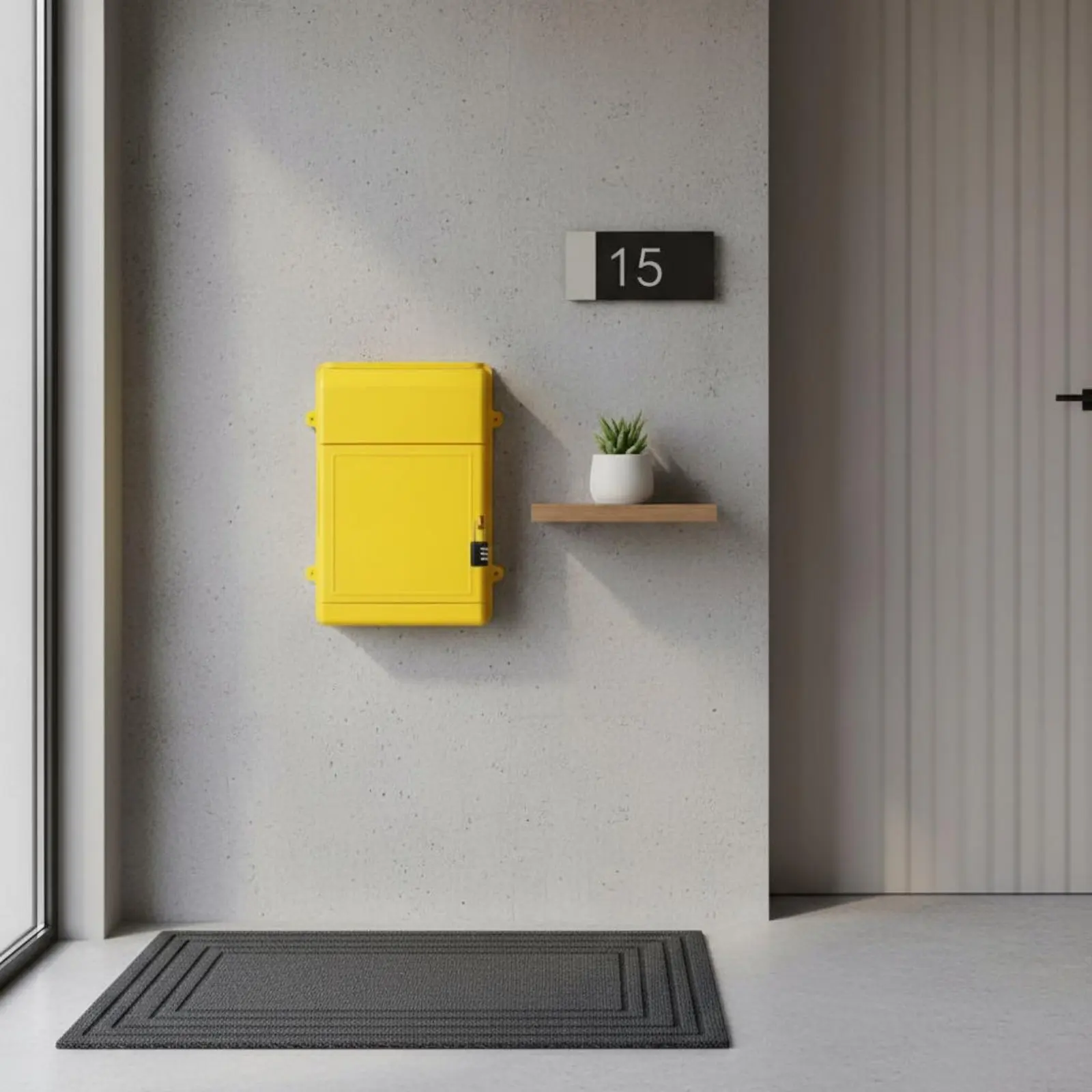 Buzón de pared para gatos y perros resistente a lluvia y óxido – Fácil montaje - imagen 4