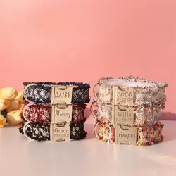 Collar con grabado personalizado para perros – Suave y absorbente