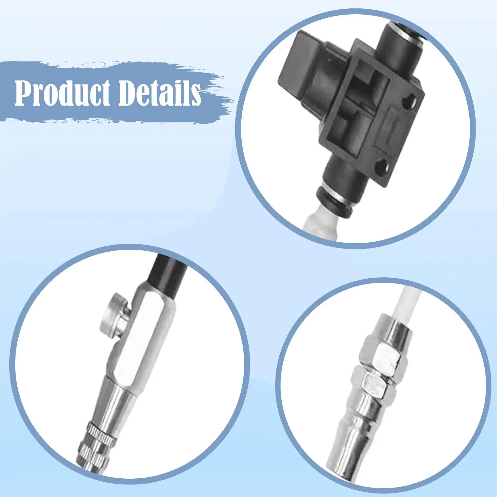 Pneumatic Vacuum Suction Pen Set Rated Supply Pressure 0.5mpa Versatile Easy to