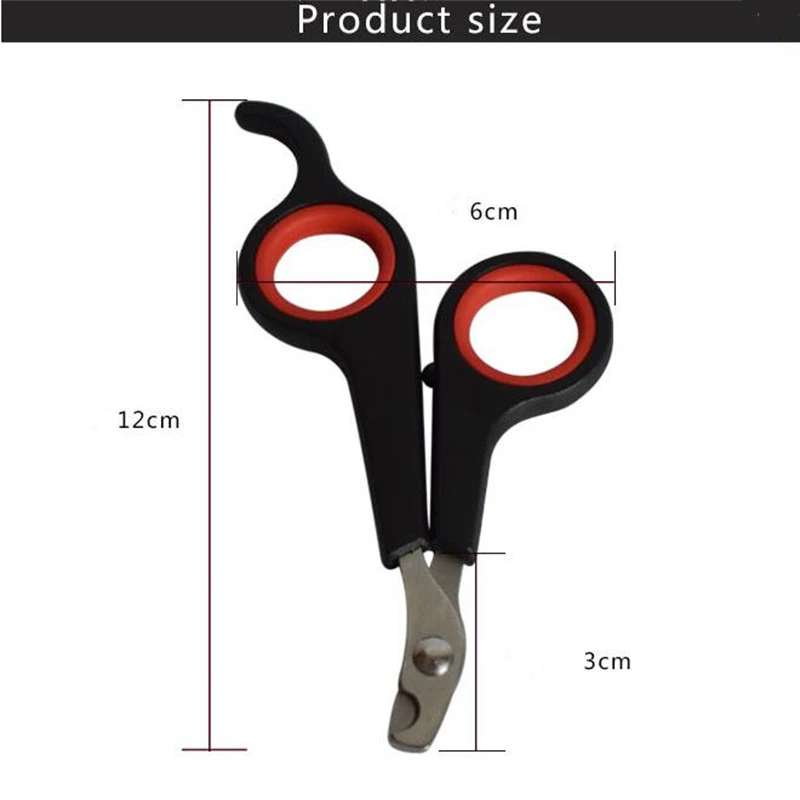 1 unidad de tijeras para uñas de mascotas, tijeras para el cuidado de las garras de uñas para perros y gatos, cortaúñas para mascotas, suministros para perros, gatos, pájaros, conejos, gargets para mascotas - imagen 5