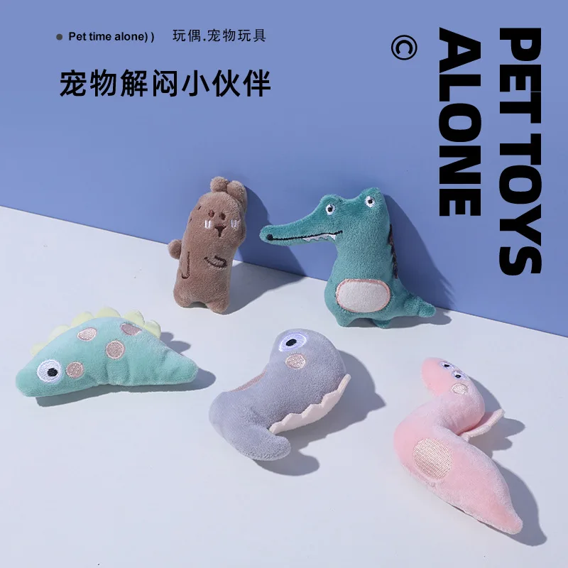 Juguete interactivo para gatos con dibujos de animales, juguete interactivo para mascotas, hierba gatera, artefacto para gatos, productos para mascotas, juguetes interactivos para gatos - imagen 3