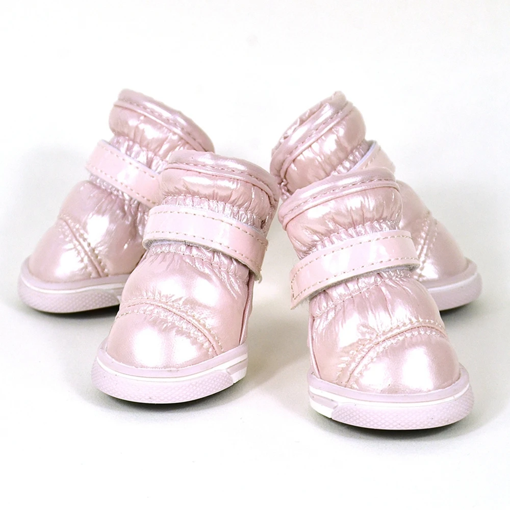 Botas nieve lana cachorros - detalle