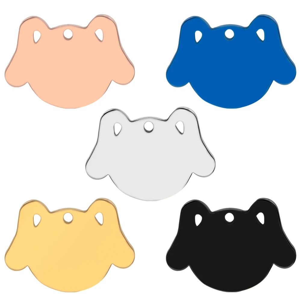 ป้ายชื่อสัตว์เลี้ยงสแตนเลส 100 ชิ้น อุปกรณ์ตกแต่งปลอกคอสุนัขและแมว ป้ายโลหะสลักชื่อแบบกำหนดเอง ของขวัญคุณภาพ - imagen 4