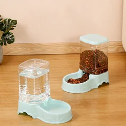 Comedero automático con bebedero para perros y gatos