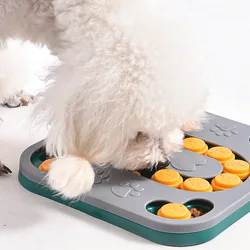 Juguete rompecabezas comedero lento interactivo para perros y gatos