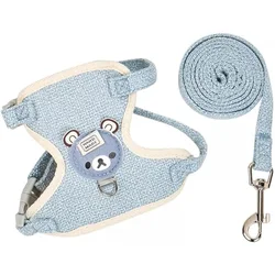 Arnés bandolera para conejos, hurones y gatos pequeños – Ajustable y seguro