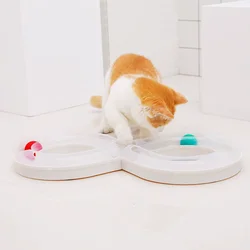 Juguete carrusel HOOPET para gatos – Ejercicio y entretenimiento