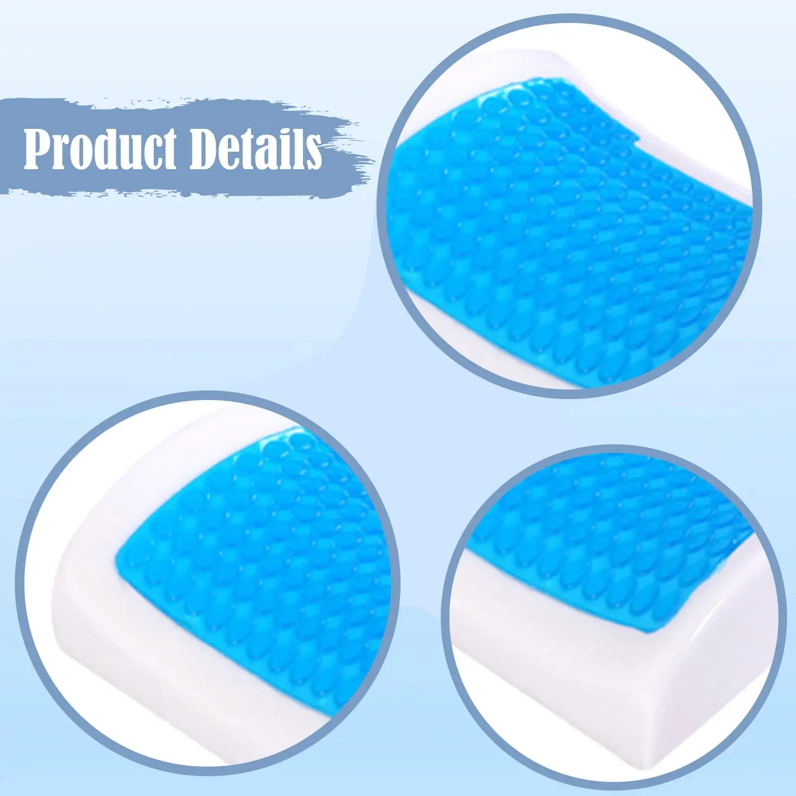 Office Back Support Cushion,Ergonomic,Lightweight,Soft Slow Return Back Support