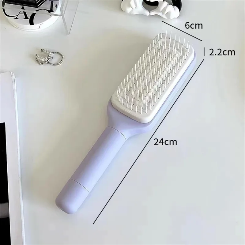 Cepillo de muda autolimpiante con cojín de aire para gatos y perros - imagen 5