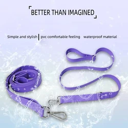 Correa impermeable PVC para perros y gatos – Resistente y anti-olor