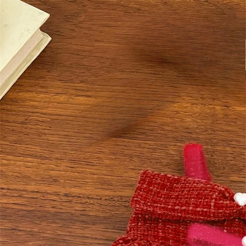 Abrigo cálido para mascotas de otoño e invierno, vestido festivo con lazo para perros pequeños, cachorros y gatos, ropa gruesa acolchada para Navidad y Año Nuevo para mascotas