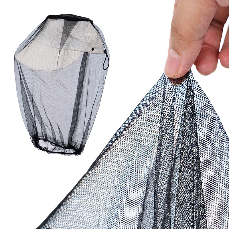 Máscara facial para cabeza de apicultor al aire libre, cubierta de red para sombrero, cubierta antimosquitos, gorra de mosquitera, cubiertas de malla transpirables para cabeza de viaje - imagen 5