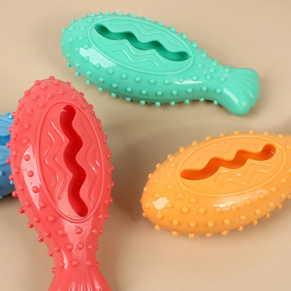 Juguete para masticar con alimentador lento para perros, juguete molar antimordeduras duradero para limpieza Dental, dispensador de alimentos interactivo para aliviar el aburrimiento, - imagen 4