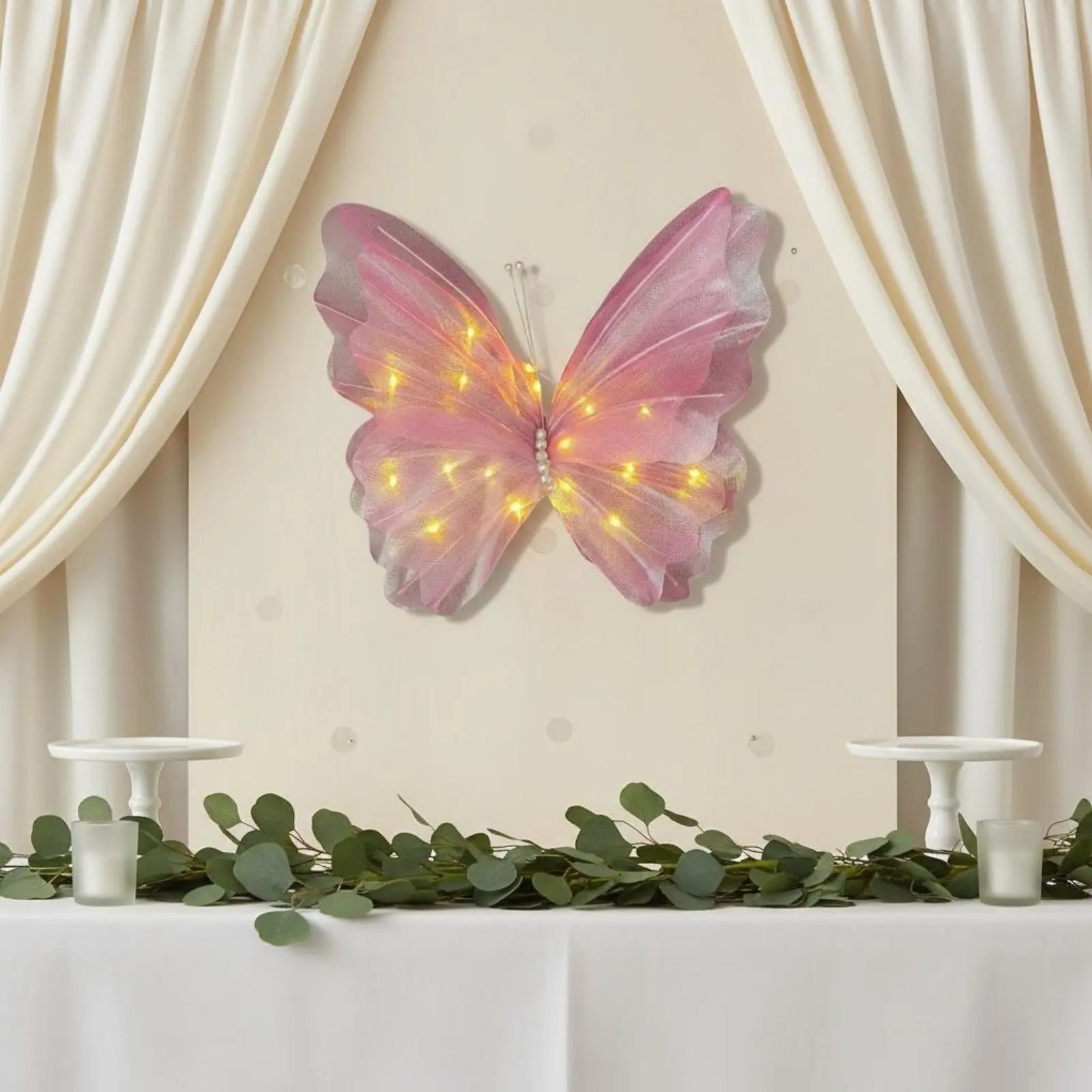 Luces LED mariposa para gatos y perros, decoración de eventos - imagen 4