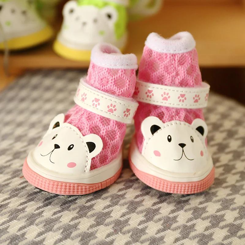 Zapatos de malla transpirables para perros y gatos, calzado bonito para exteriores, a la moda, para mascotas pequeñas y medianas - imagen 3