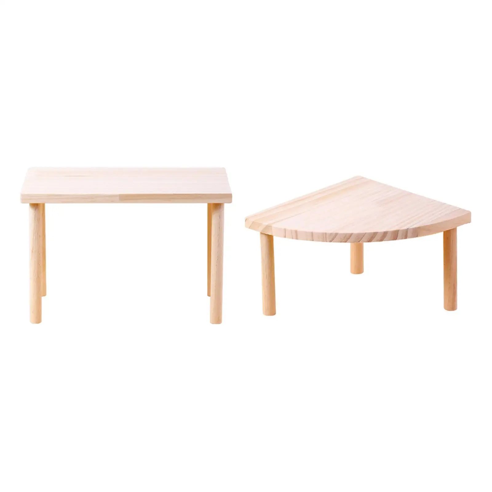 Wooden Hamster Platform Wood Toy Hamster Playground for Rat Mouse Chinchilla