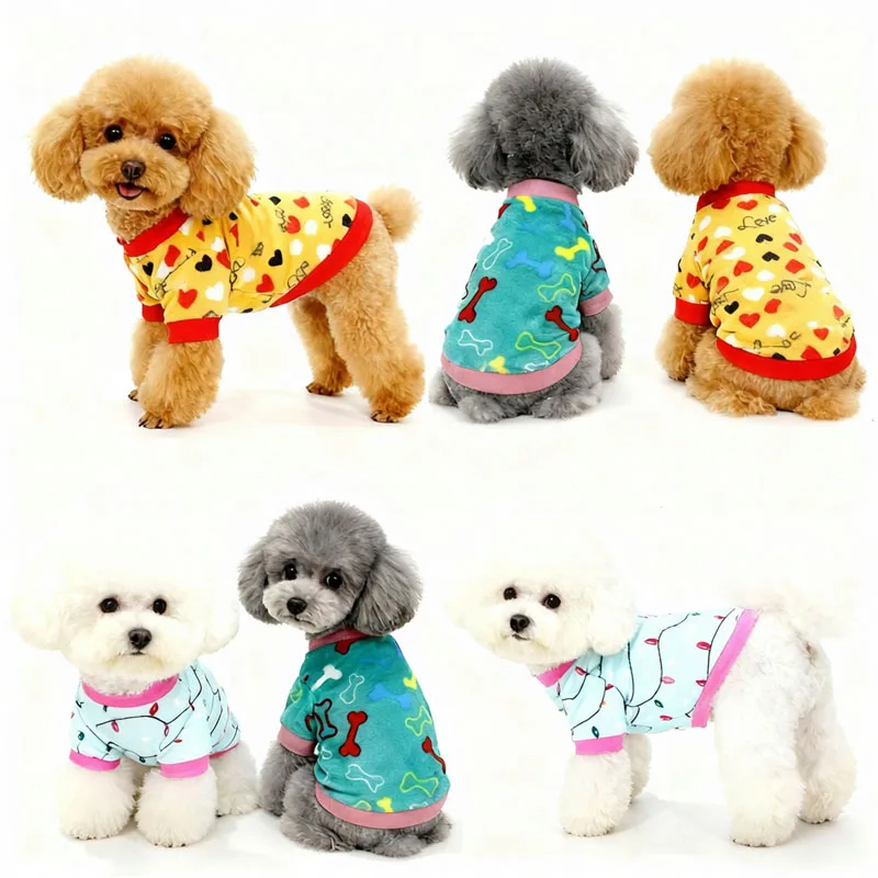 Sudaderas con capucha de lana, jerséis, ropa cálida de invierno para perros pequeños, disfraz para mascotas de Chihuahua York, sudadera para cachorros, suéteres XS