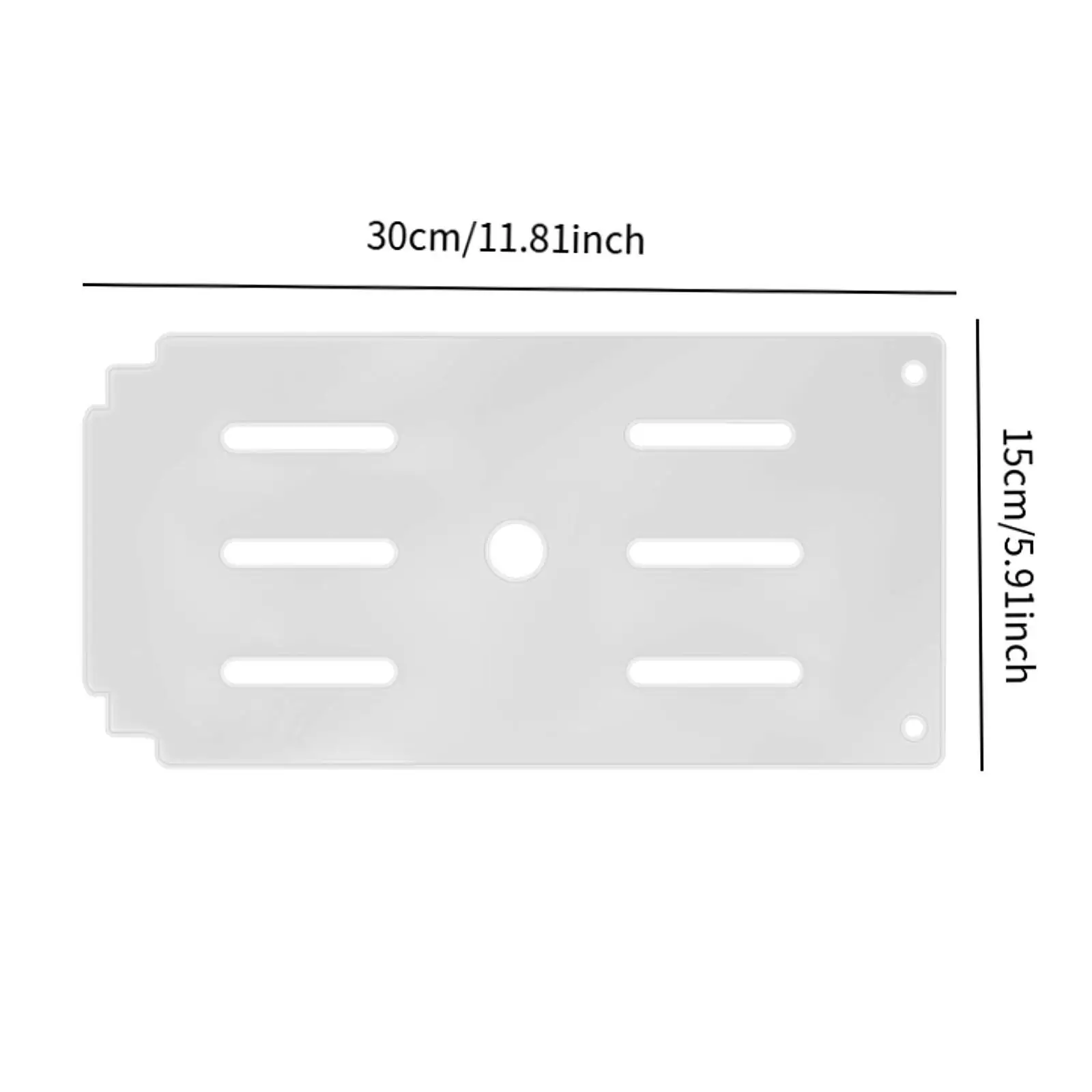 Acrylic Aquarium Top Cover, Aquarium Acrylic Canopy with Feeding Holes, Anti Jumping, Simple Installation Tank Lid Acrylic Aquarium Top Cover, Aquarium Acrylic Canopy with Feeding Holes, Anti Jumping, Simple Installation Tank Lid