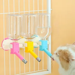 Dispensador de agua colgante para mascotas, hervidor automático de agua para gatos y perros, cuenco de agua colgante a prueba de fugas, suministros para beber para mascotas