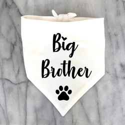 Pañuelo blanco y negro para perro – Embarazo, Gotcha o nuevo cachorro