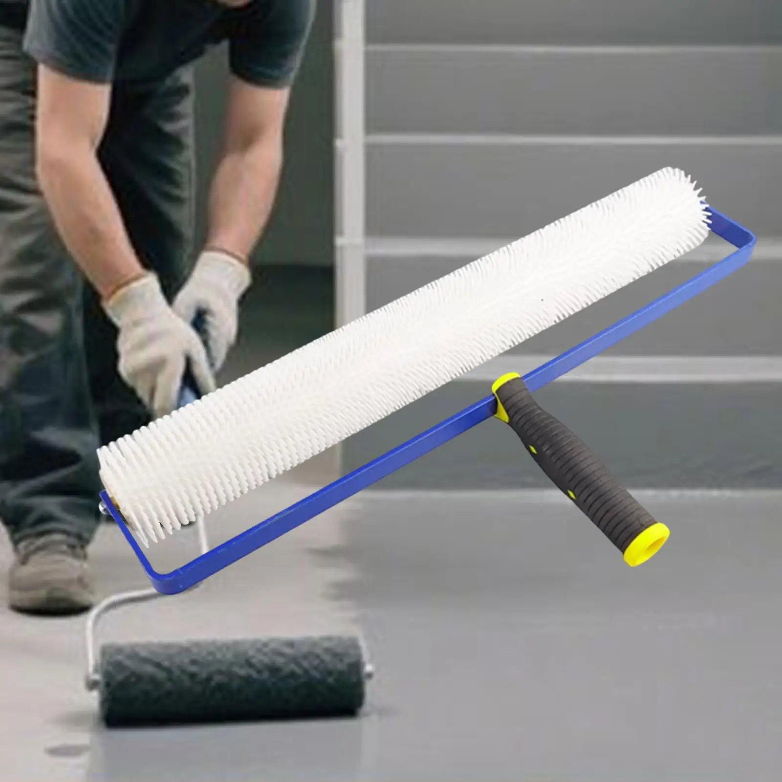 Epoxy Bubble Roller 50cm Wide Easily Install Effective Multipurpose Replacement Accessories Defoaming Roller with 13mm Spikes Epoxy Bubble Roller 50cm Wide Easily Install Effective Multipurpose Replacement Accessories Defoaming Roller with 13mm Spikes