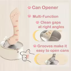 Cuchara de comida húmeda para gatos y perros con tapa de silicona