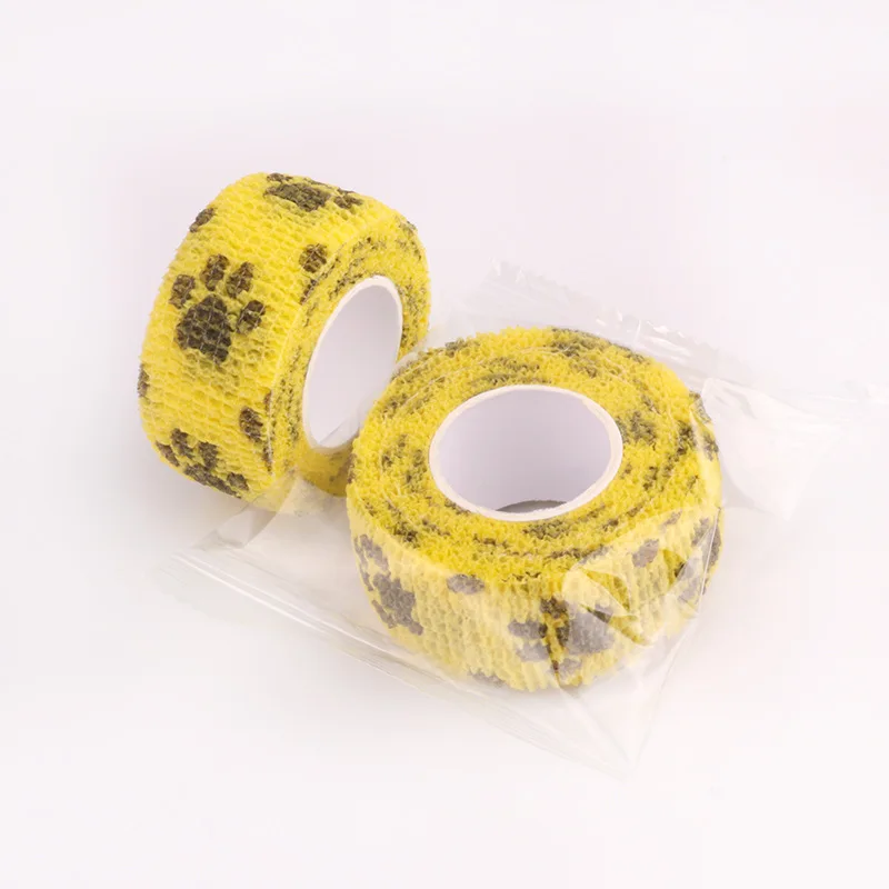 Vendaje elástico autoadhesivo, cinta cohesiva, envoltura de veterinario para perro, gato, caballo, mascotas, esguinces de tobillo, 2 piezas - imagen 5