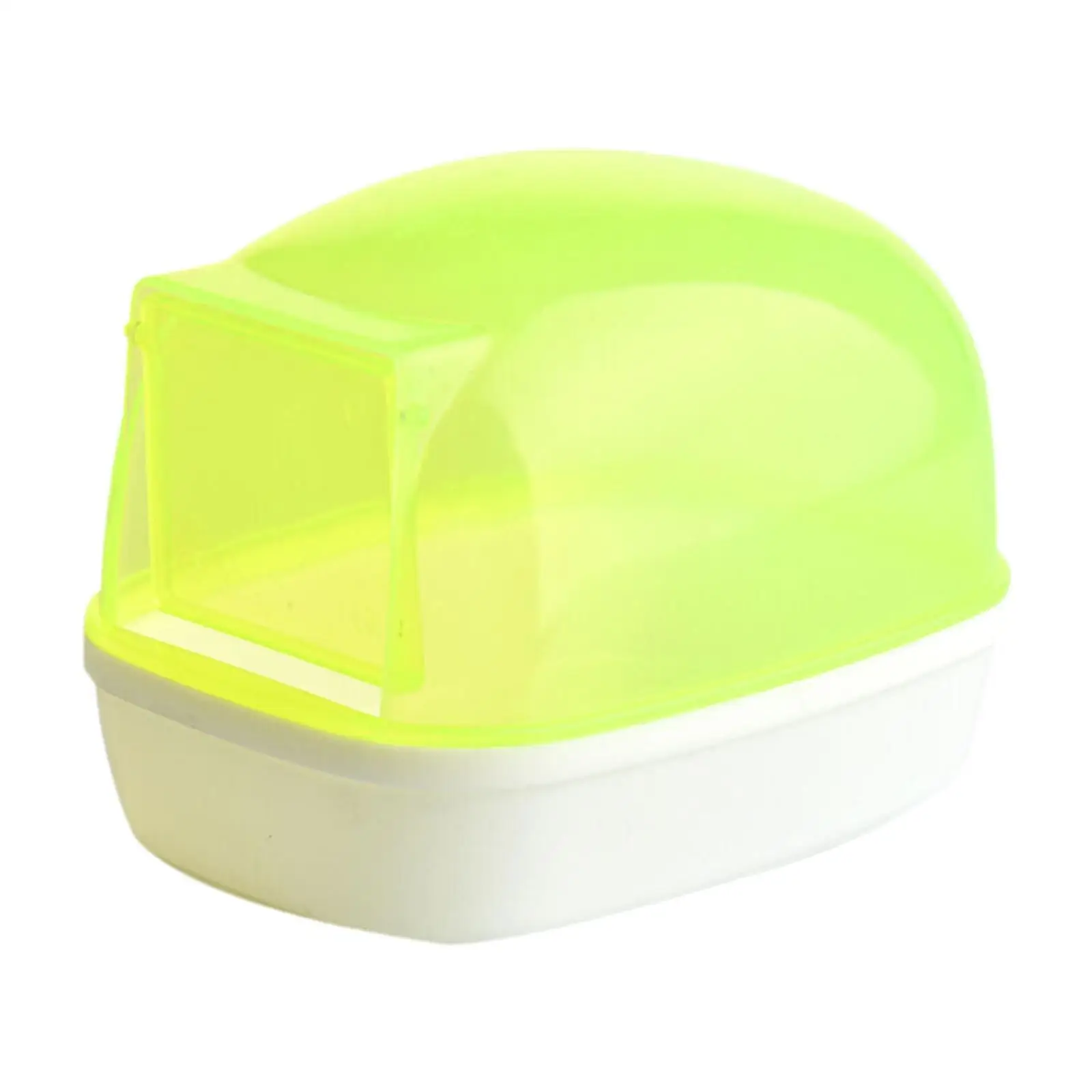 Hamster Sand Bath Container Bathing Box Versatile Leakproof Convenient Stylish Easy to Clean Hamster Bathroom Sand Bath Case