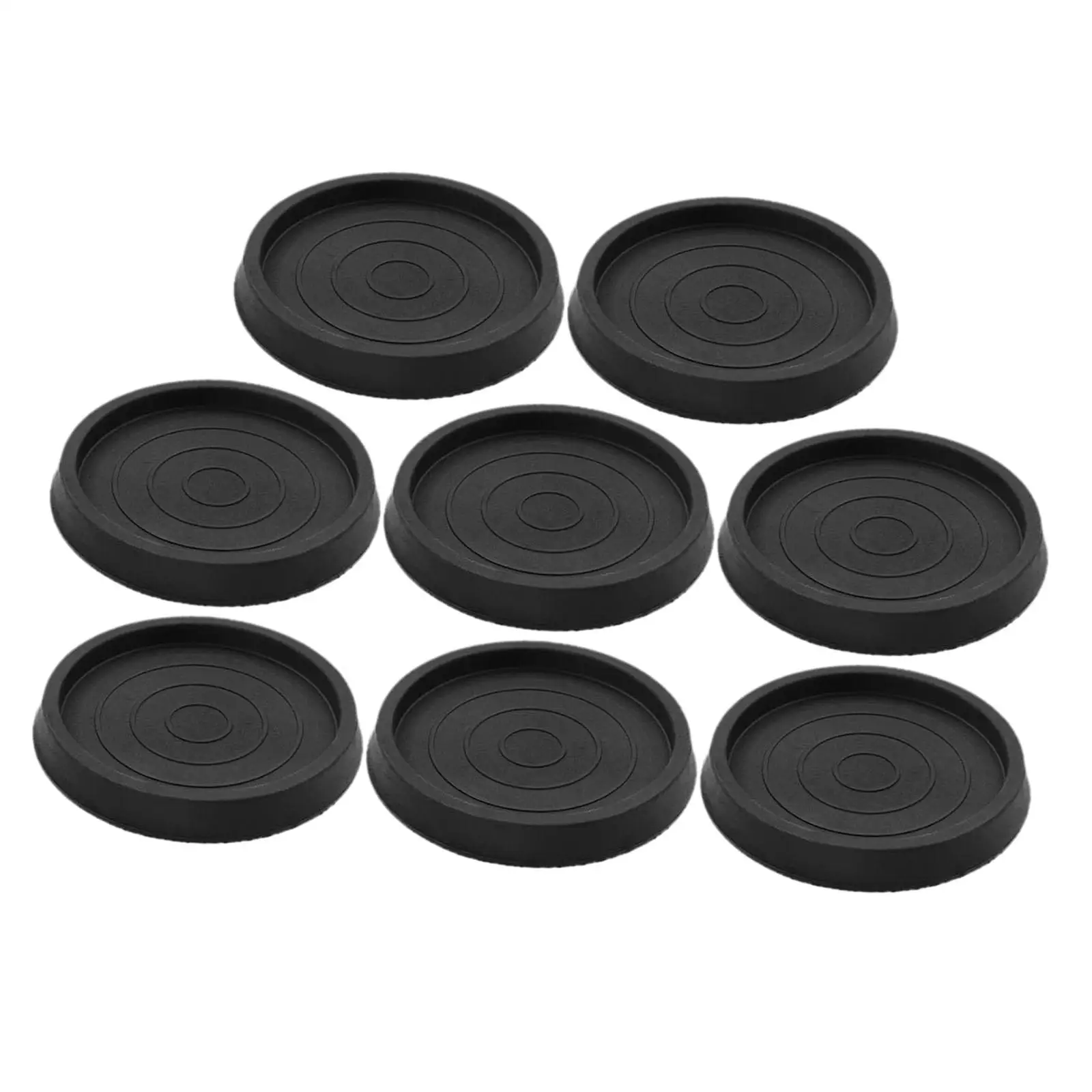8x tazas redondas de goma para muebles, tapones para sillas y mesas, almohadillas para muebles para gabinetes - imagen 3