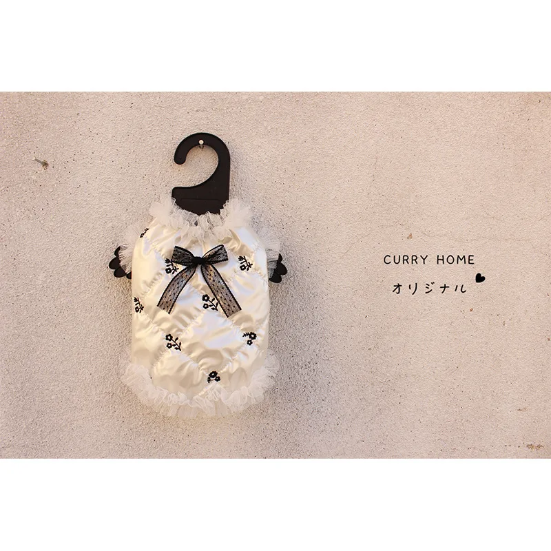 Ropa de algodón para otoño e invierno para mascotas, ropa de algodón para perros, abrigo Universal para gatos y Yorkshire, ropa cálida súper pequeña Universal - imagen 2