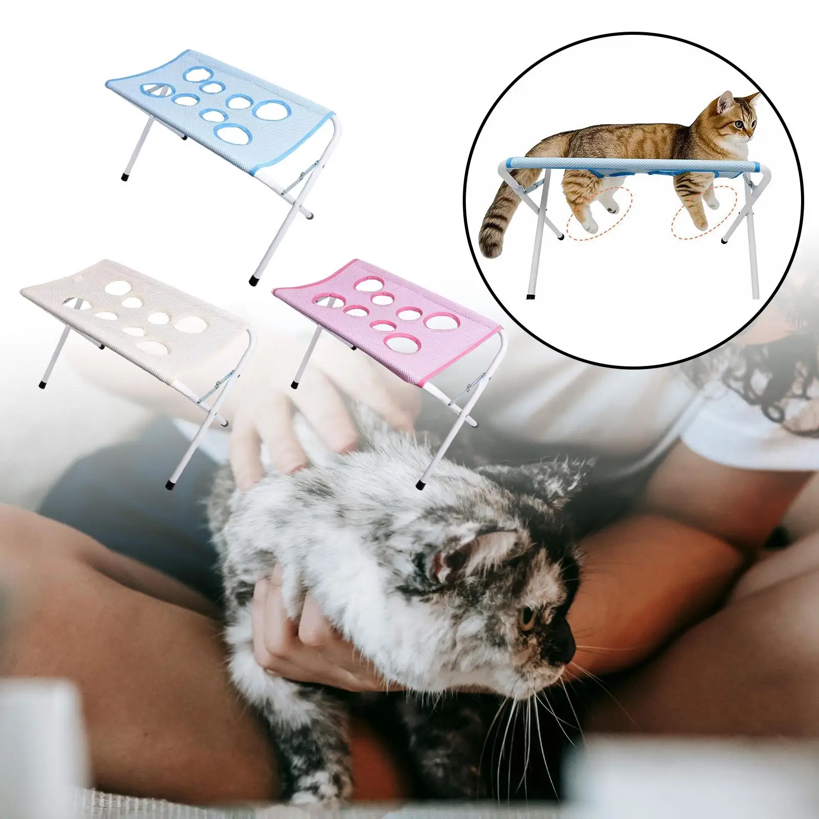 Mesa de aseo desmontable para gatos y perros medianos - imagen 2