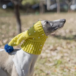 Gorro con perlas para galgos – Protección de invierno para perros pequeños