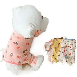 Mono cálido para perros y gatos - ropa de dormir oso de peluche