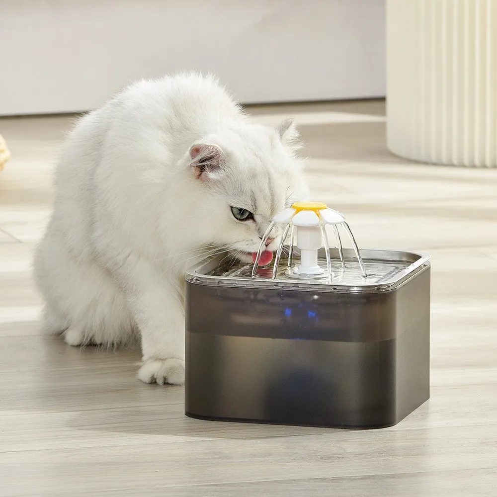 Bebedero automático para gatos y perros con circulación de agua USB - imagen 4