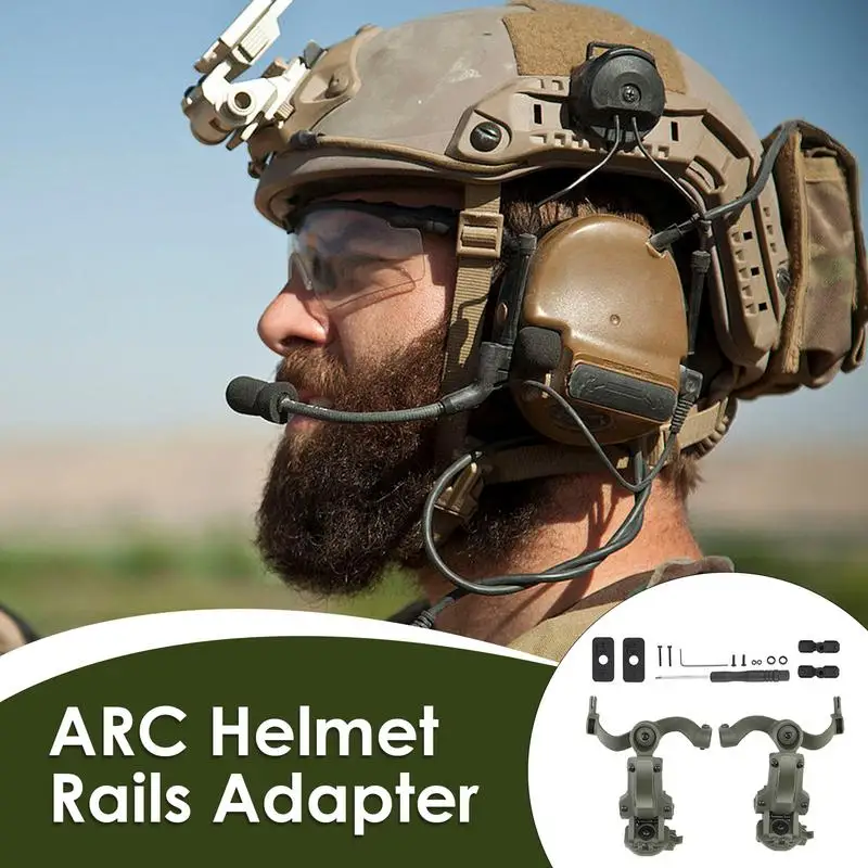 Adaptador de auriculares de riel de arco, adaptador de auriculares, soporte de montaje giratorio, adaptador de arco multiángulo para auriculares - imagen 5