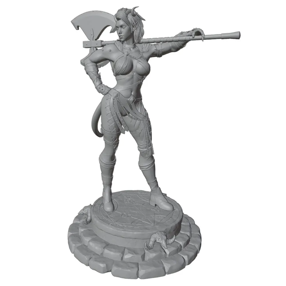 Figura decorativa 3D de resina sin pintar para gatos y perros - imagen 2