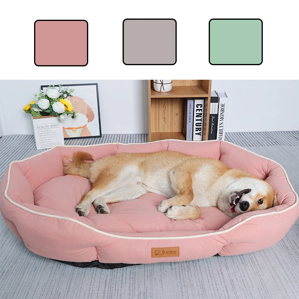 Sofá para mascotas, cama para dormir, cama grande para perros, casa para gatos, sofá para perros de gran espacio, estera para dormir, cojín cálido para perros de invierno