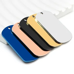 Placa identificativa de acero inoxidable para collar – Resistente para perro y gato