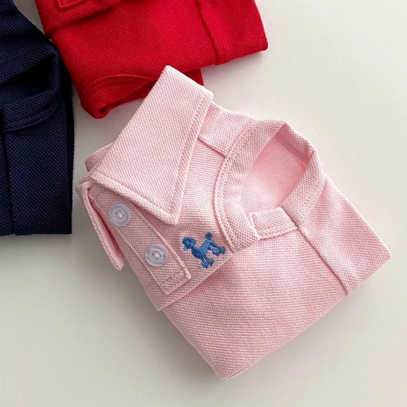 Nueva camisa Polo para perros, ropa fresca para perros, ropa suave y transpirable para cachorros Yorkie Chihuahua, chaleco para perros pequeños y medianos, disfraces - imagen 5