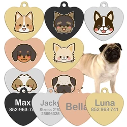 Placa de identificación para perros pequeños y medianos