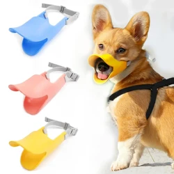 Bozal pato silicona ajustable para perros – Antiarranque y antimordida