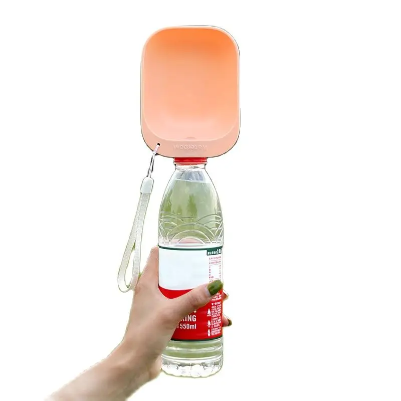Botella de agua para perro que sale, dispensador de agua portátil, botella de agua Mineral para viaje al aire libre, suministros para mascotas - imagen 5