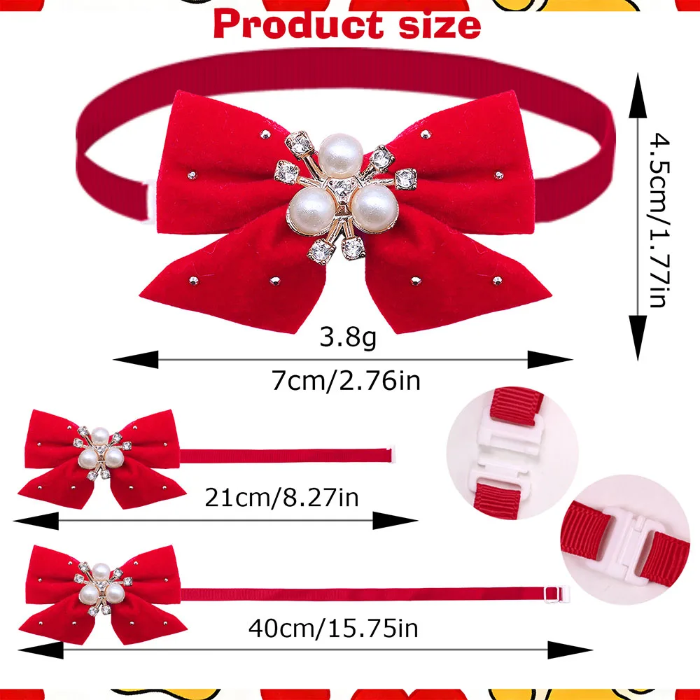 Corbatas de Moño para Perros y Collares para Gatos – Pack de 30 - imagen 3
