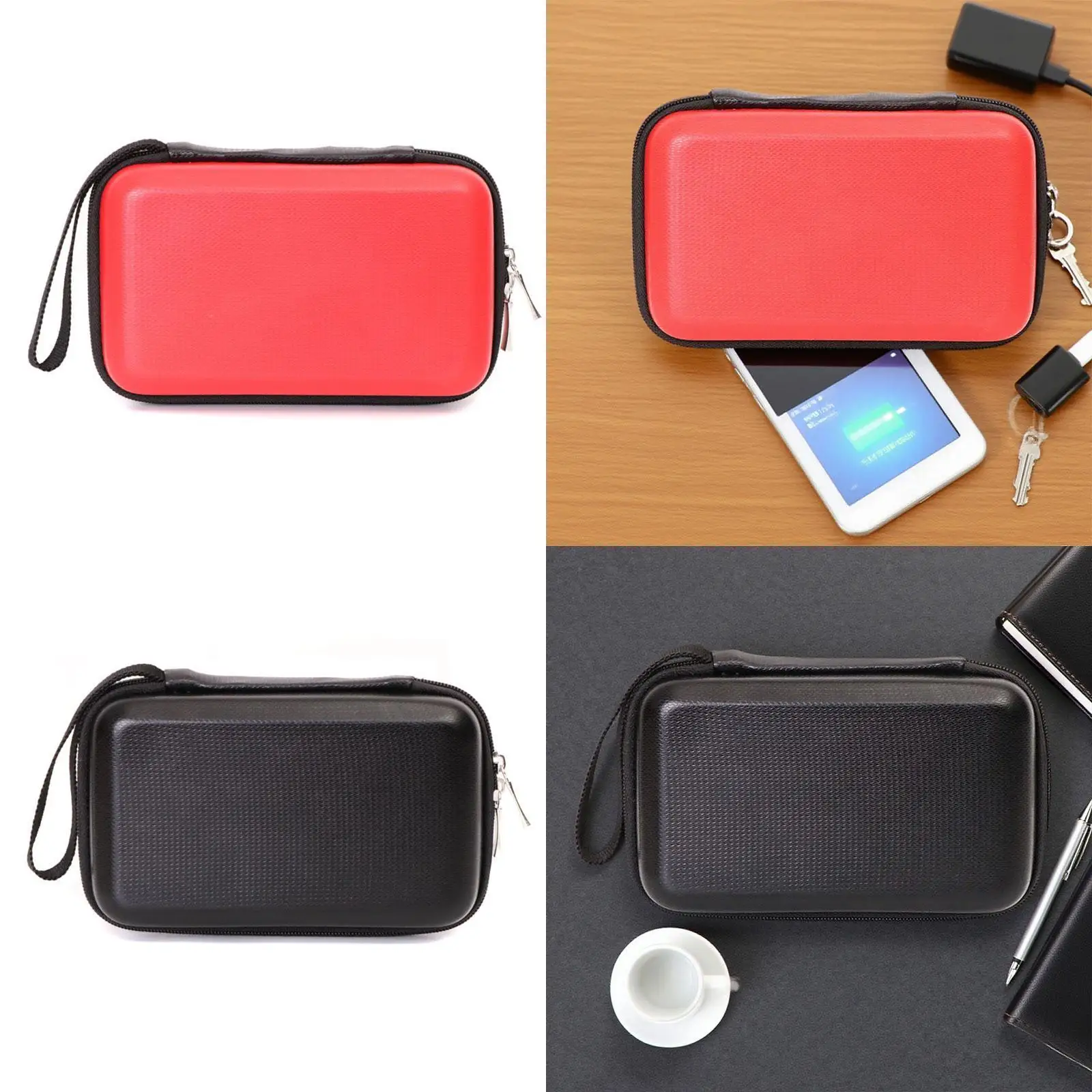 Earphone Cable Storage Bag Waterproof Electronic Accessories Organizer for