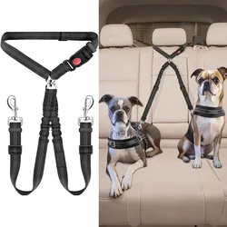 Arnés de seguridad para perros con conexión ajustable para coche